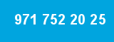 971 752 20 25 971 752 20 25